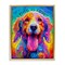 Stupell Industries Dog Is Love Swirled Pattern Floating Frame, design by Dean Russo- Evolution Collection